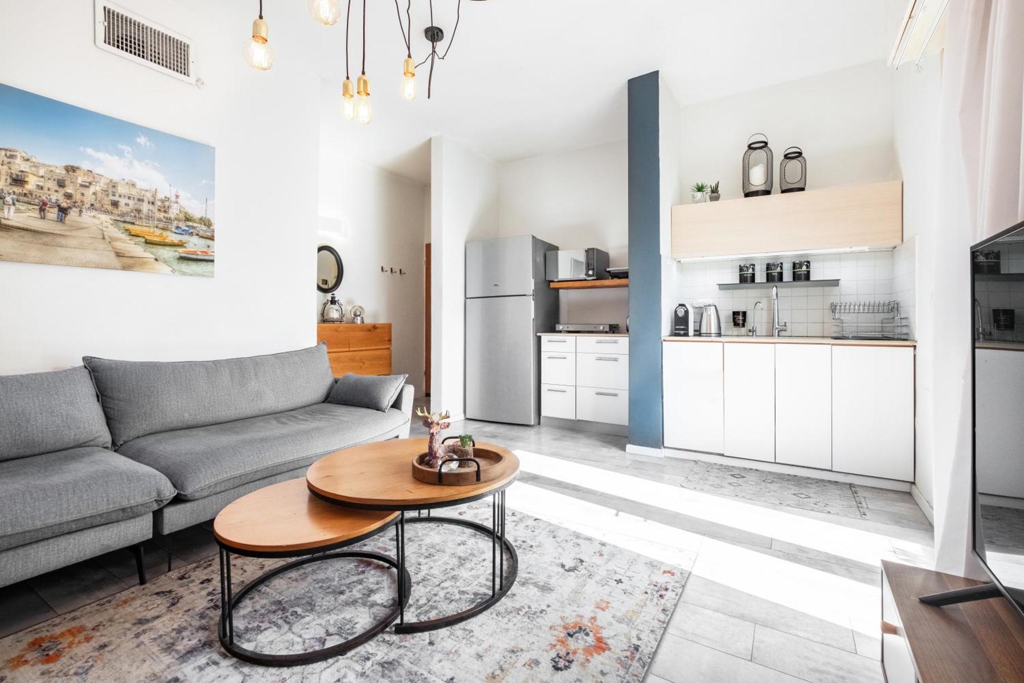 Premium 1Bd Apartment Near The Beach W/Balcony Тель-Авів Екстер'єр фото